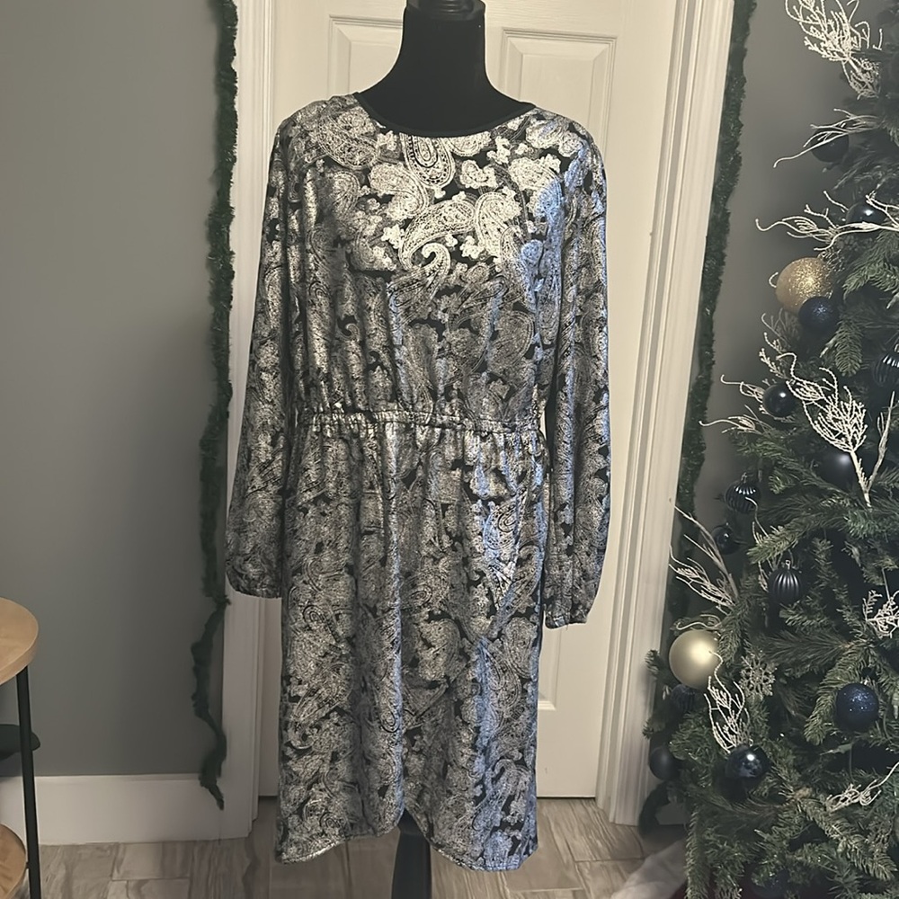 Michael Kors black and silver dress